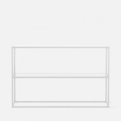 SIMP Two Layers Metal Shelf H80, Matt White